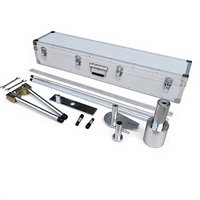 Dynamic Cone Penetrometer Soil Strength Tester CBR Subgrade In-situ Testing Equipment with Carrying Case