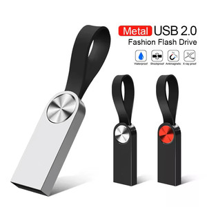 <strong>USB</strong> 2.0 Metal <strong>Flash</strong> Drive 16GB 32GB 64GB 128GB Capacity Printed Logo <strong>Mini</strong> <strong>Style</strong> Box Packing for Gifts - Product Image 3