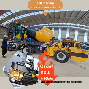 รถผสมคอนกรีตขนาด2ลูกบาศก์เมตรสำหรับการก่อสร้างถนน - Product Image 4