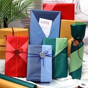 High Quality Disposable Coated 80g Christmas Pearlescent 43*300cm Luxury Custom Birthday Gift Wrapping Paper Roll - Product Image 1
