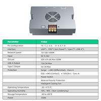 Injecteur PoE GigE Tout-en-Un EDUP Starlink « Hot Buddle » Compatible avec les Appareils Internet Satellite Starlink Mini