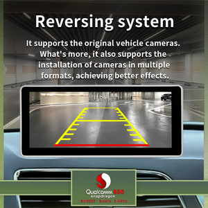 LELV Factory Price 10.25\&quot; 8Core Android 14 Car <strong>Radio</strong> with Carplay GPS Navigation Multimedia for Audi <strong>Q3</strong> 2013-2018