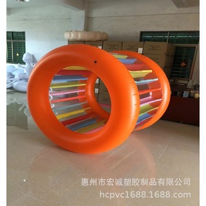 Rodillo de pelotas inflable Oem de 145 cm para niños, para jugar en el agua y para el juego de choque. - Product Image 5