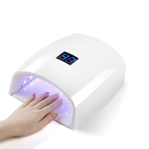 Professional Gel Polish Equipment Curing Nail Dryer Machine Portable Rechargeable Cordless Nail LED UV <b>Lamp</b> <b>With</b> 4 <b>Timer</b> - Product Image 1