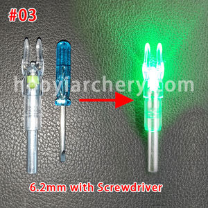 Miehooyi-veilleuse lumineuse, 5.2/6.2/7.6mm, auto, pour la chasse, arc-en-ciel lumineux - Product Image 5