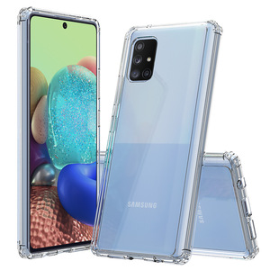Cover posteriore in TPU acrilico trasparente con cristallo per Samsung <span class=keywords><strong>Galaxy</strong></span> M51 M52 <span class=keywords><strong>A73</strong></span> A14 A55 - Product Image 1