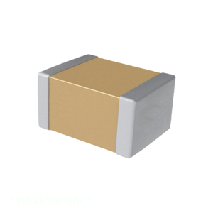 ตัวเก็บประจุเซรามิก CER 10 UF 16V X5R 1210 1210 (3225เมตริก) 10 uF 1210X106K160CT ยึดพื้นผิว - Product Image 1