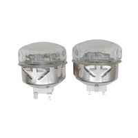 Luminaire d'extérieur halogène G9 de 74 mm résistant aux hautes températures (300°C) sur mesure pour fours électriques