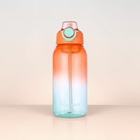 Bouteille d'eau en plastique sans BPA de qualité alimentaire avec pod aromatisant pour dropshipping