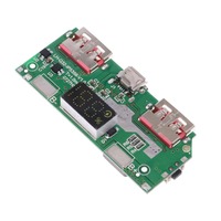 Module de charge rapide à affichage numérique pour batterie au lithium 5V 3A IP5356 TYPE-C Micro USB QC3.0 2.0 PD3.0 PD2.0/AFC/FCP