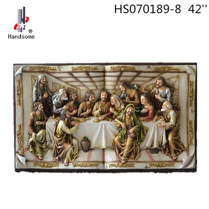 La última cena colgando de la pared decoración del hogar resina religiosa <span class=keywords><strong>católica</strong></span> <span class=keywords><strong>artículos</strong></span> de artesanía - Product Image 6
