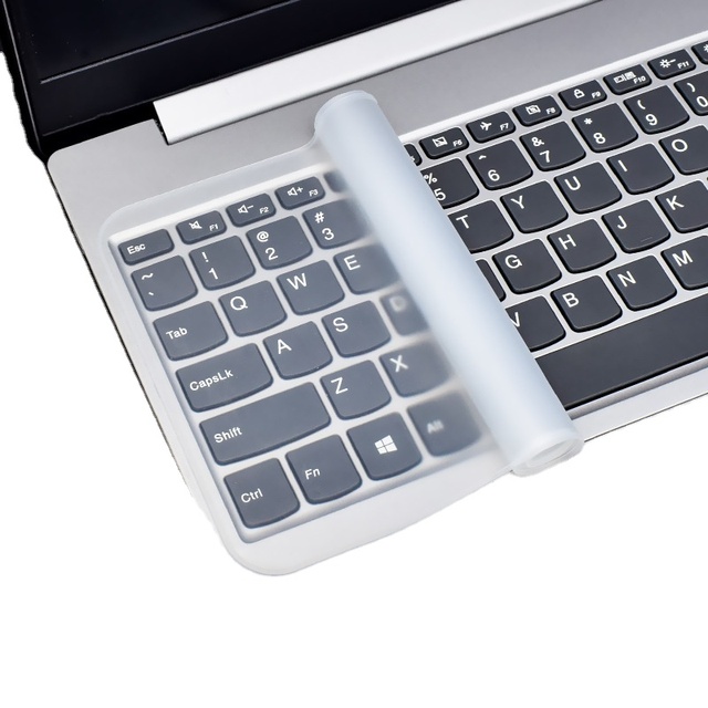 12-14 Inches Silicone Keyboard Case Dustproof Silicone Laptop Keyboard Cover Waterproof Notebook Keyboard Skin Protector Cover