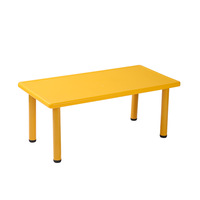 Ensemble table et chaise pour enfants de maternelle au design simple et moderne, table à jouets pour bébé, bureau d'étude en plastique pour la maison