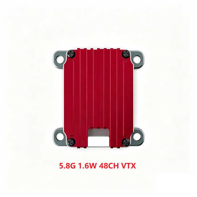 OEM 5.8G 1.6W 48CH FPV VTX Long Range Video Transmitter 25mW/400mW/800mW/1600mW 7-36V DC 5V 1A VTX for Drones