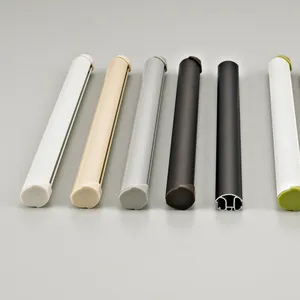 Heavy Duty Aluminium Roller Blinds Profile Bottom Rail Forrail