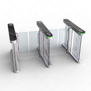ประตูหมุนอัตโนมัติแบบความเร็วสูง พร้อมโครงสร้างสแตนเลส 304 รองรับ RFID และ QR Code จากโรงงาน - Product Image 2
