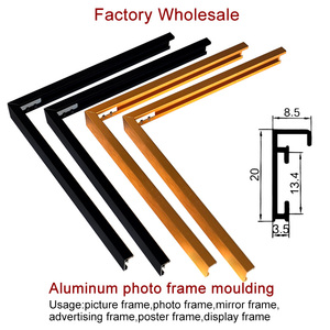 Décoration murale <span class=keywords><strong>Cadre</strong></span> en alliage d'<span class=keywords><strong>aluminium</strong></span> Moulure en métal <span class=keywords><strong>Photo</strong></span> - Product Image 2
