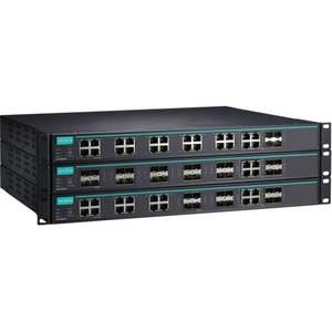 Moxa Iks G6824A 4Gtxsfp Hv Hv T Switch Ethernet de Montaje en Rack, Switch Gestionado de Grado Empresarial de 24 Puertos con Puertos SFP - Product Image 1
