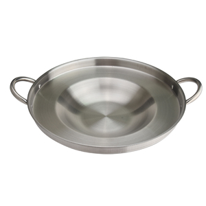 Comal de Acero Inoxidable Tradicional Minimalista, Sartén Ecológica Cóncava para Cocinar al Aire Libre, Parrilla para Saltear, Sartén para <span class=keywords><strong>Tacos</strong></span> - Product Image 1