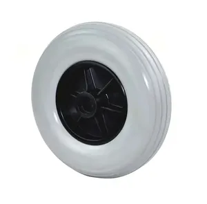3.00-8 3.50-8 3.50-4 4.00-6 4.00-8 Polyurethane Foam Caster Wheels Solid Wheel Pu Foam Tire For Sale