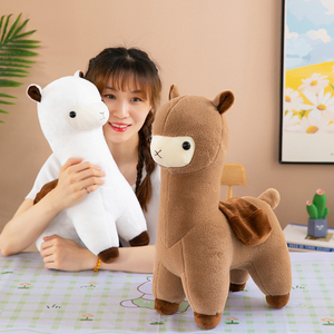 Simpatica bambola <span class=keywords><strong>alpaca</strong></span> cargo, giocattolo in lana di <span class=keywords><strong>alpaca</strong></span>, tessuto morbido per la pelle, una varietà di taglie tra cui scegliere - Product Image 4