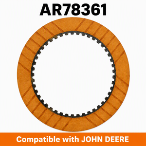 Disque d'embrayage à friction en papier haute performance AR78361 <span class=keywords><strong>JOHN</strong></span> DEERE pour transmission, 133,1 mm, IT45, dents internes cb9 - Product Image 1