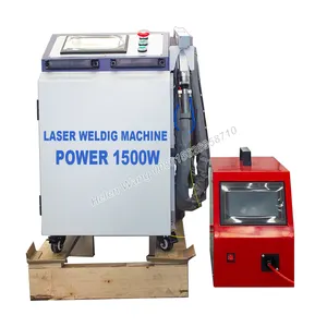 Exportar India 1500W máquina de soldadura láser de mano Mini pistola de soldadura láser 1000W 2000W 3000W soldador láser Industrial para carbono