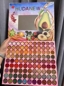 HUDANEW <span class=keywords><strong>2025</strong></span>年新パレット99色アイシャドウパレット長持ちハイピグメントアイシャドウSombra De Ojos - Product Image 3