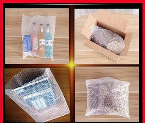 Sacs d'emballage en polybulles transparents auto-adhésifs imperméables de différentes tailles personnalisés pour l'envoi et l'utilisation cosmétique - Product Image 5