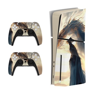 Kit d'autocollants pour PS5 Slim Disc Edition - Housse personnalisée pour console et manette - Product Image 3