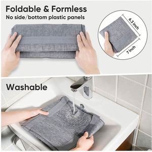 Bolsas Organizadoras de Ropa Plegables de Diseño Nuevo, Servicio Personalizado al por Mayor, Asas Resistentes, Forma Colgante, Tela de PP y PC para Viajes - Product Image 6