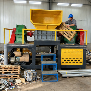 Déchiqueteuse industrielle <span class=keywords><strong>de</strong></span> palettes en <span class=keywords><strong>bois</strong></span>, équipement <span class=keywords><strong>de</strong></span> recyclage <span class=keywords><strong>de</strong></span> déchets <span class=keywords><strong>de</strong></span> <span class=keywords><strong>bois</strong></span> et <span class=keywords><strong>de</strong></span> branches, protection automatique contre l'inversion et conception résistante à l'usure - Product Image 3