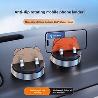 2026 Neuer Auto-Handyhalter Multifunktionales Armaturenbrett Kabelloses Laden Rutschfeste Matte ABS Silikon Aufsteckbar Speziell für Navigation