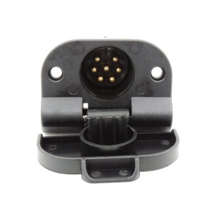 7 Pin Trailer <b>Plug</b> Socket <b>Adapter</b> For Caravan Taillight Signal Connector 12V Plastic Standard Grounding - Product Image 4