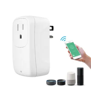 US Smart WiFi Plug with Night Light BroadLink SP4L 15A Remote and Voice Control Timer plug Socket
