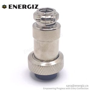 Conector de montaje en panel macho 5A de corriente nominal GX16 4 - Product Image 5