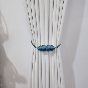 Offre Spéciale bureau et salon porte-rideaux magnétiques longs dos d'<span class=keywords><strong>attache</strong></span> en polyester à la mode avec boucle à la mode pour un usage domestique - Product Image 2