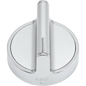 Bouton de cuisinière à gaz en acier inoxydable W10766544, remplacement pour four à usage domestique - Product Image 2
