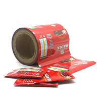 Film en rouleau laminé BOPP imprimé sur mesure pour l'emballage de sachets de sauce tomate - Matériau souple pour pochettes en plastique