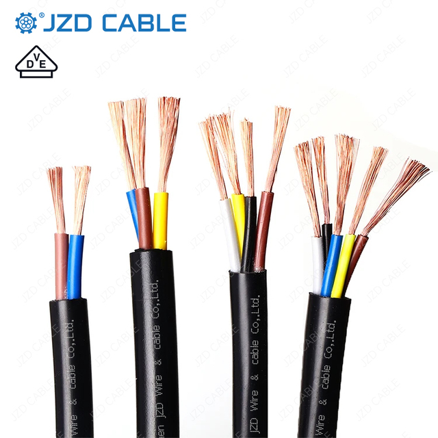 Factory CU/Rubber 0.75mm 1.5mm 2.5mm 4mm 6mm 16mm Gummikabel Multicore Runber Flexible Trailing Cable