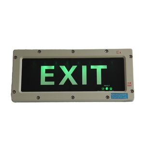 3W a prueba de explosiones LED Luz DE EMERGENCIA Señal de salida Certificado ATEX Señales de salida a prueba de explosiones Luz - Product Image 1