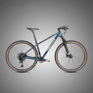 Kleur Veranderende Carbon Mountainbike GX12 Variabele Snelheid Full Interne Routing Volwassen Off-Road Bike