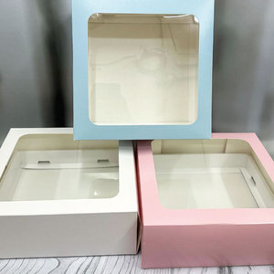 Pacchetto <span class=keywords><strong>pieghevole</strong></span> di lusso su misura all'ingrosso con finestra in PVC trasparente goffratura opaca laminazione serigrafia spugna fodera - Product Image 1