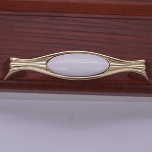 Schranks chu blade Golden <span class=keywords><strong>White</strong></span> Keramik Zug griff knöpfe Moderner Schuhs chrank Einloch-Türgriff knopf Keramik - Product Image 5