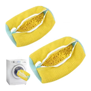 Bolsa de lavado de zapatos reutilizable mejorada, caja de almacenamiento para todo tipo de clima y contenedor para lavadora y secadora, bolsa de zapatos para lavandería - Product Image 1