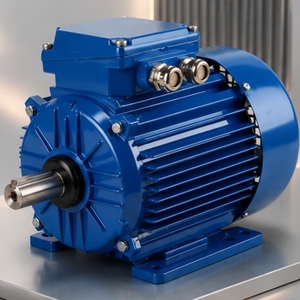 Moteur à induction industriel triphasé 20 CV 2043F, monté sur pied, robuste, haute efficacité, bobinage en cuivre, puissant - Product Image 5