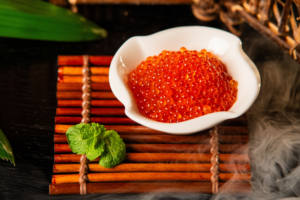 サーモン魚卵プロ工場栄養トップグレードサーモンRoe Ikuraレッドキャビア - Product Image 5