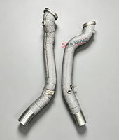 Tubería de Escape de Alto Flujo para Maserati Levante/Quattroporte/Ghibli S Q4 3.0T 3.8T, Tubos de Escape, Tubo de Prueba, Tubo Colector