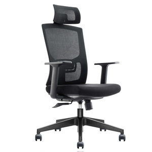Cheaper Swivel Adjustable Lumbar Height Adjustable Lift <b>Plastic</b> <b>Mesh</b> Office Chair Task Meeting Computer Nylon Base Chair - Product Image 2