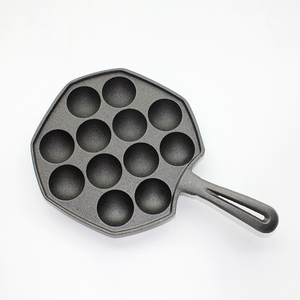 Mini <span class=keywords><strong>molde</strong></span> para panqueques holandés de hierro fundido portátil para hornear Poffertjes - Product Image 1